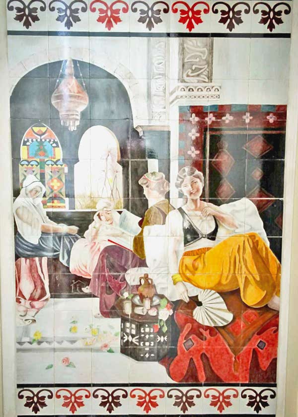 Duvar Panosu Çini Seramik Çini Seramik Duvar Panosu